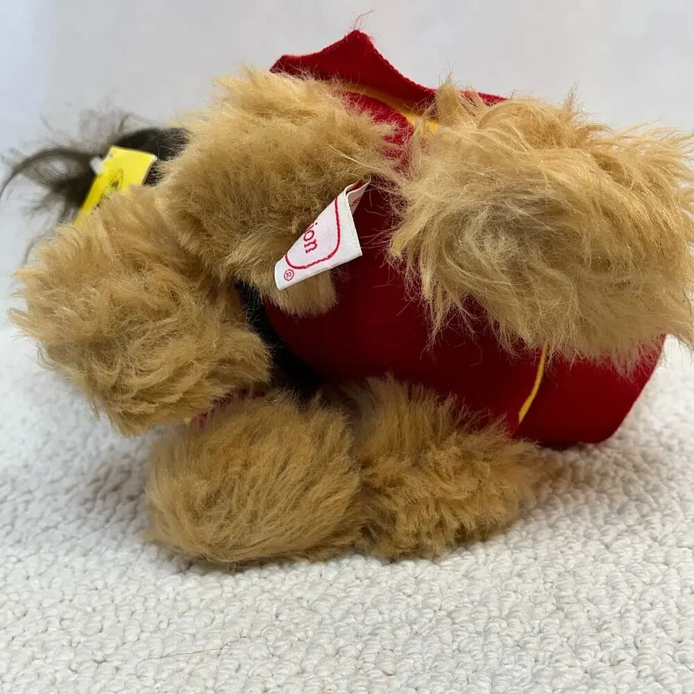 1984 Dakin Carnation Mighty Dog Terrier Cape Plush Advertising Stuffed 10